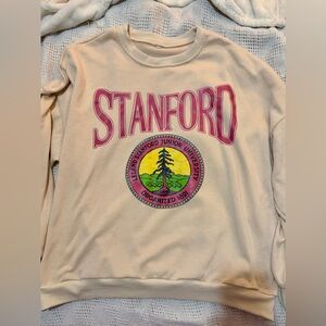 Stanford University Cream Sweatshirt